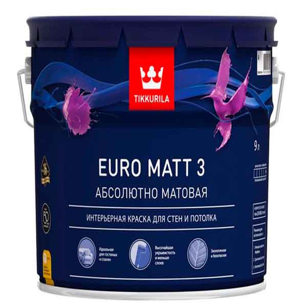 Краска Tikkurila Euro 7 Купить