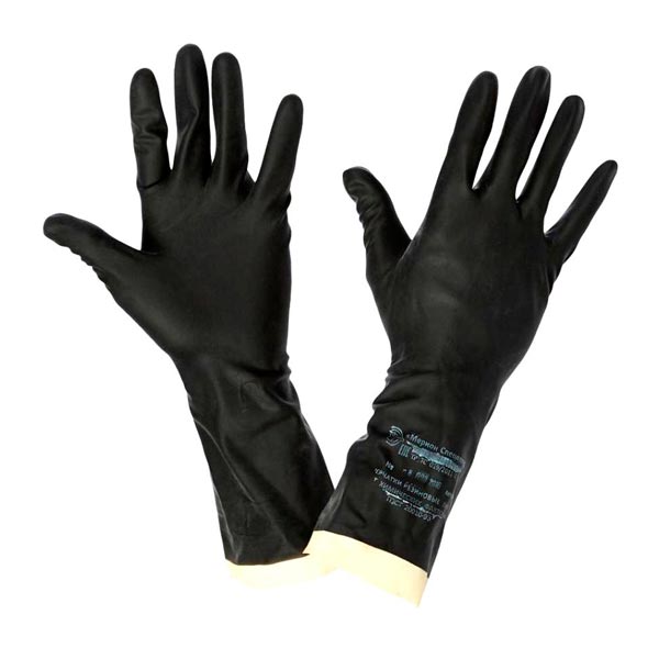 Перчатки латексные КЩС тип 2- nav