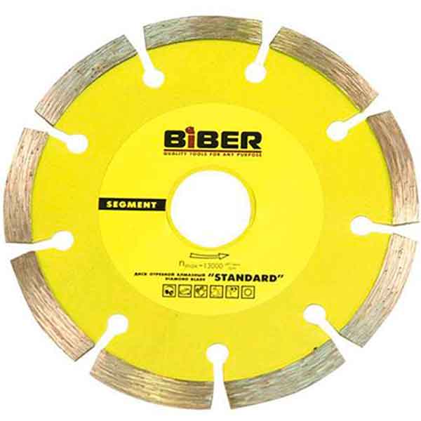 Диск алмазный сегментный Бибер 230х22.2 мм- nav