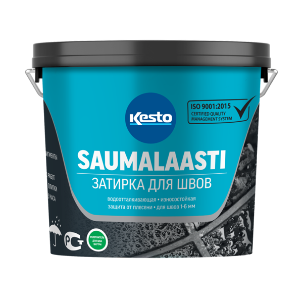 Затирка Kesto Saumalaasti 044 тёмно-серый 3 кг-0