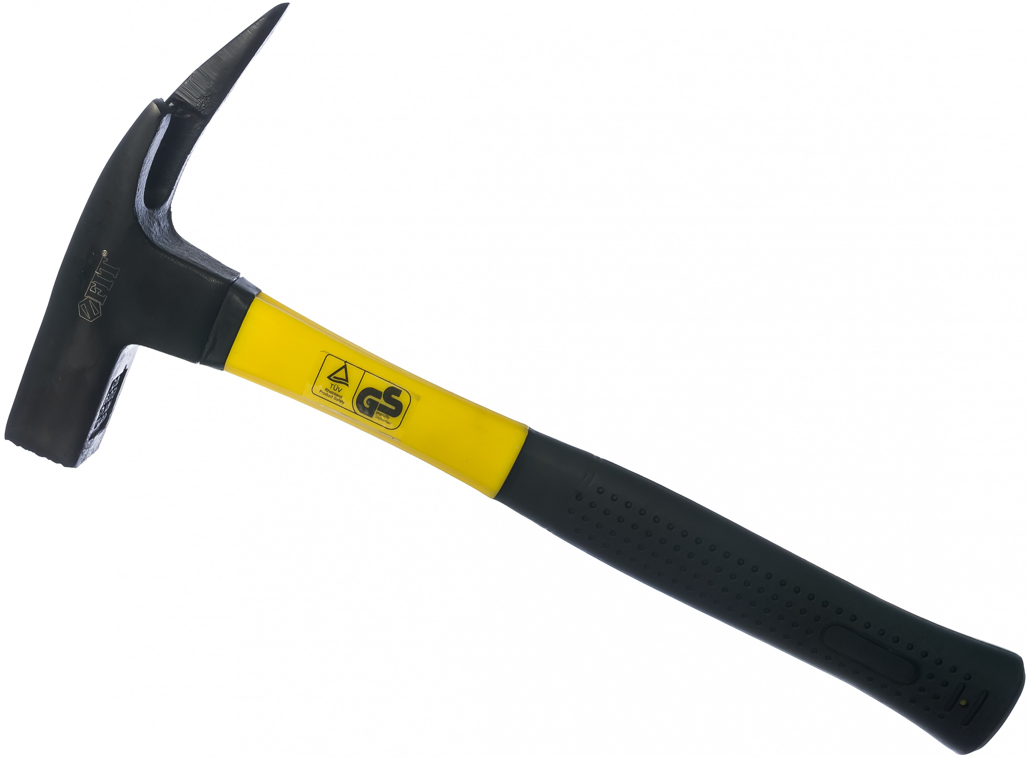 Молоток кровельщика FIT 600 гр фиберглассовая ручка- nav