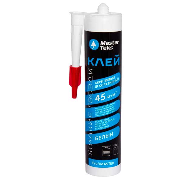 Монтажный клей MasterTeks акриловый (469 г)- nav