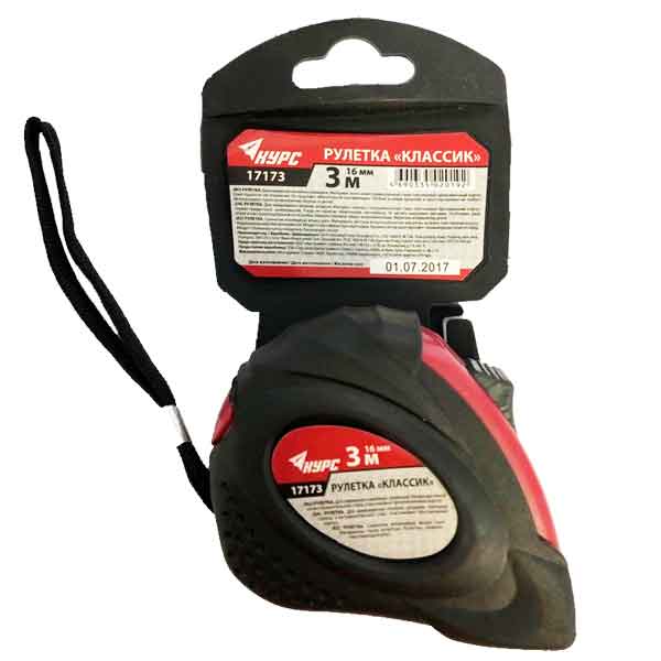Рулетка КУРС Классик, 3 м- nav