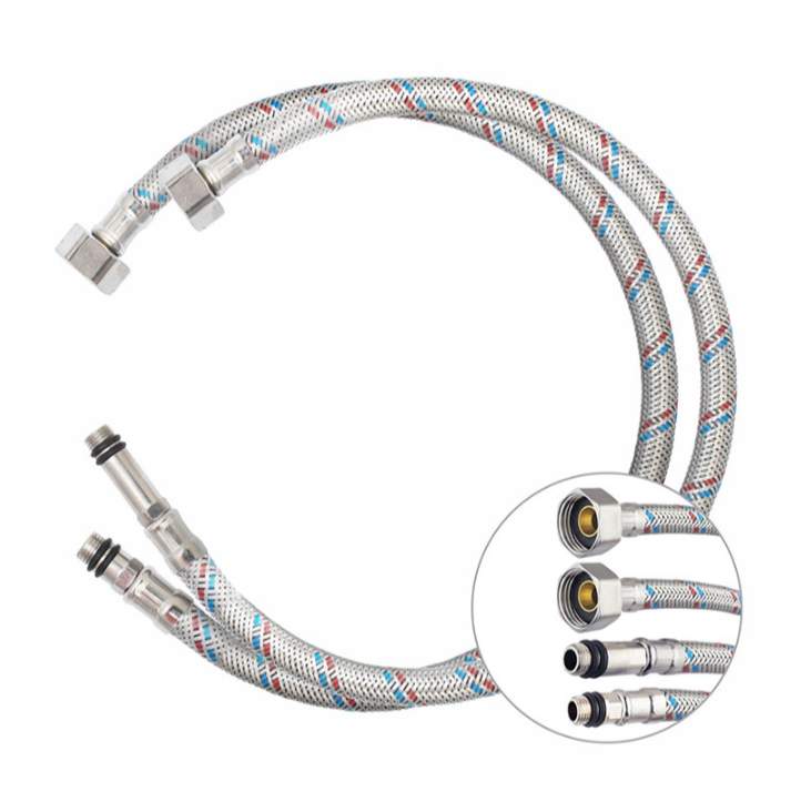 Подводка для смесителя гибкая, нержавеющая