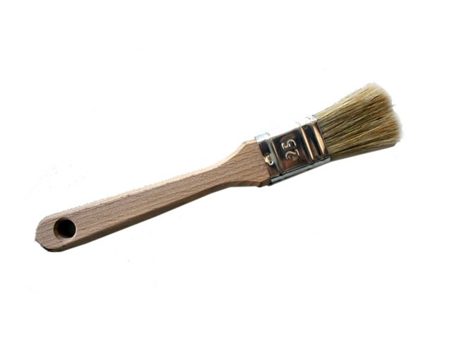 Кисть флейцевая ПРОФИ КФ-1"/25х12 мм-0