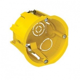 Коробка установочная в гипрок 65х45 Schneider Electric с металлическими лапками IMT35150 картинка Коробка установочная в гипрок