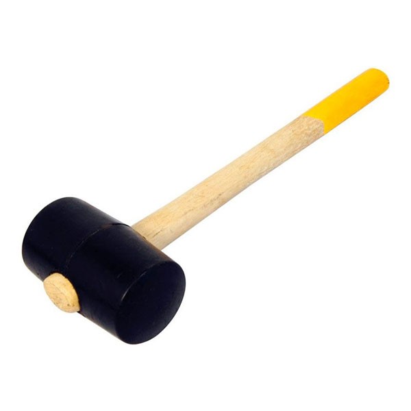 Киянка резиновая 85 мм 1.1 кг деревянная ручка- nav