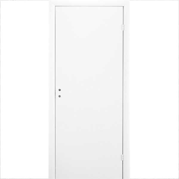 Дверной блок крашенный белый №10 990х2090мм- nav