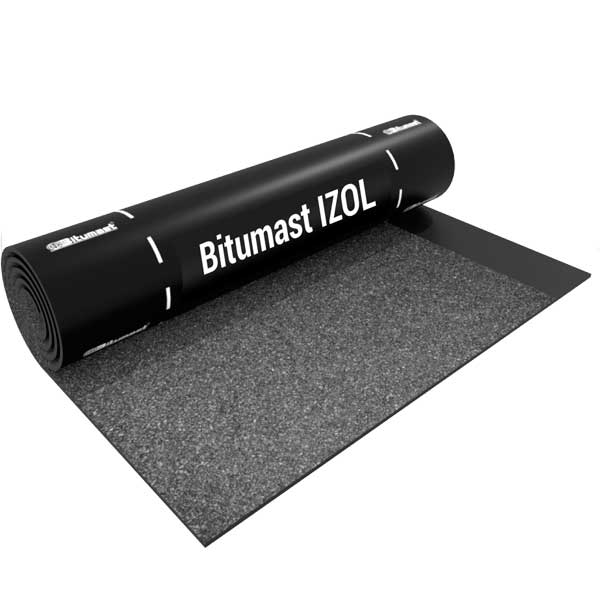 Наплавляемая кровля Bitumast Изол ХКП сланец серый, 10 м.кв.- nav