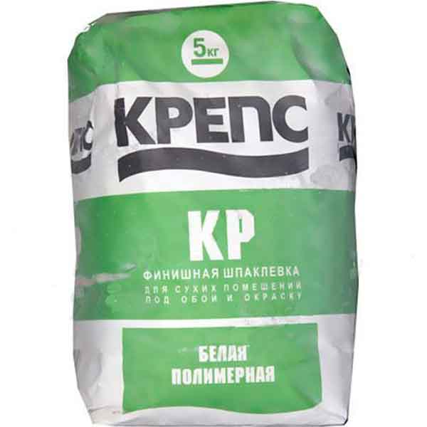 Шпаклевка полимерная Крепс КR 5 кг-1