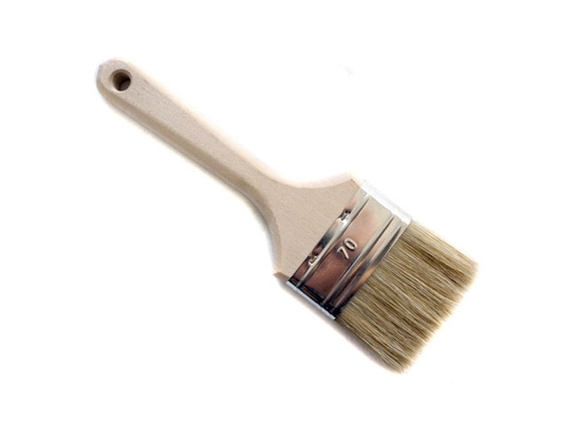 Кисть флейцевая ПРОФИ КФ-2,8"/70х14 м-0