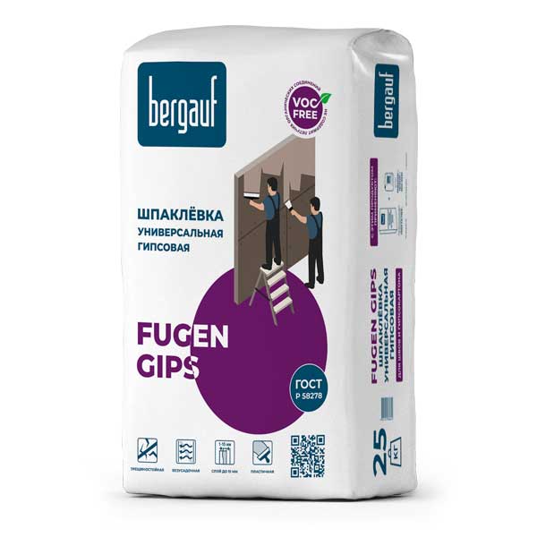картинка Шпаклёвка гипсовая Бергауф Fugen