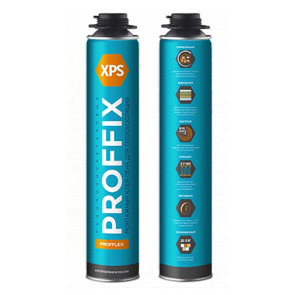 Клей-пена для пенополистерола Proffix XPS 850 мл- nav