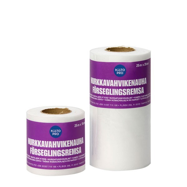 Упрочняющая лента для углов Kiilto Nurkkavahvike, 25 м.х 20 см- nav