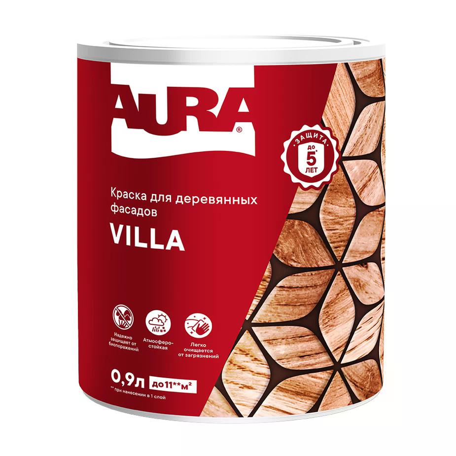 Краска Aura Villa фасадная по