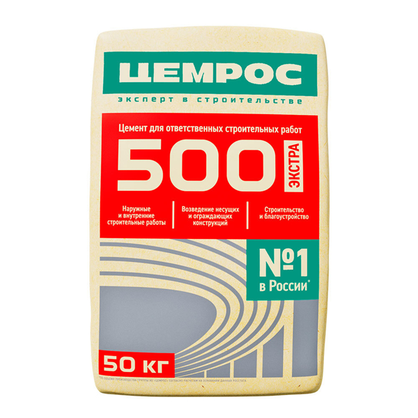картинка Цемент ЦЕМРОС М500 Д0