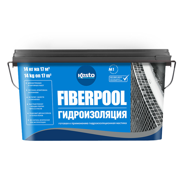 Гидроизоляция Kesto Фиберпул 14 кг