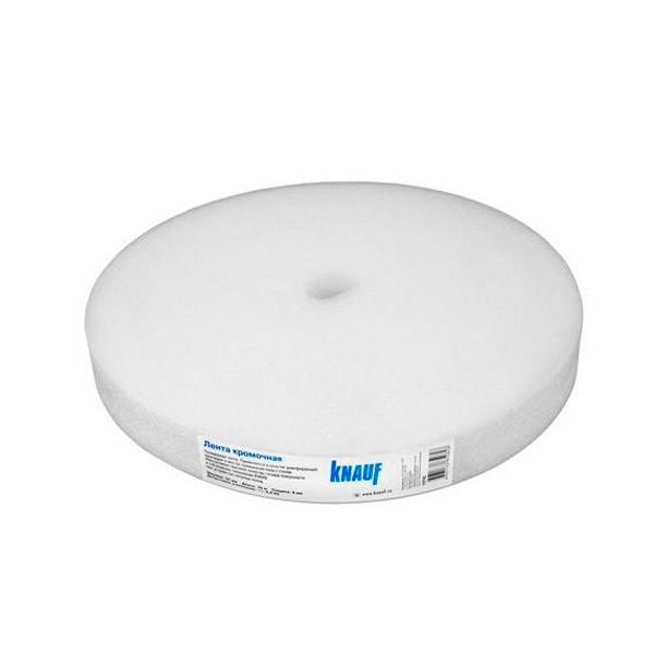 Лента кромочная демпферная Кнауф 50х8 мм 20 м для полов- nav