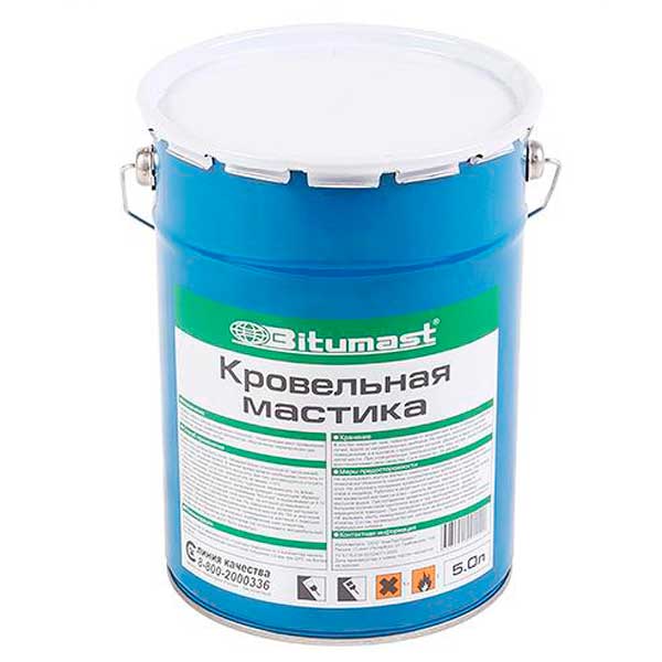Мастика кровельная Bitumast, 5 л- nav