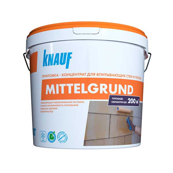 Грунт-концентрат Кнауф Миттельгрунд 10 кг- nav