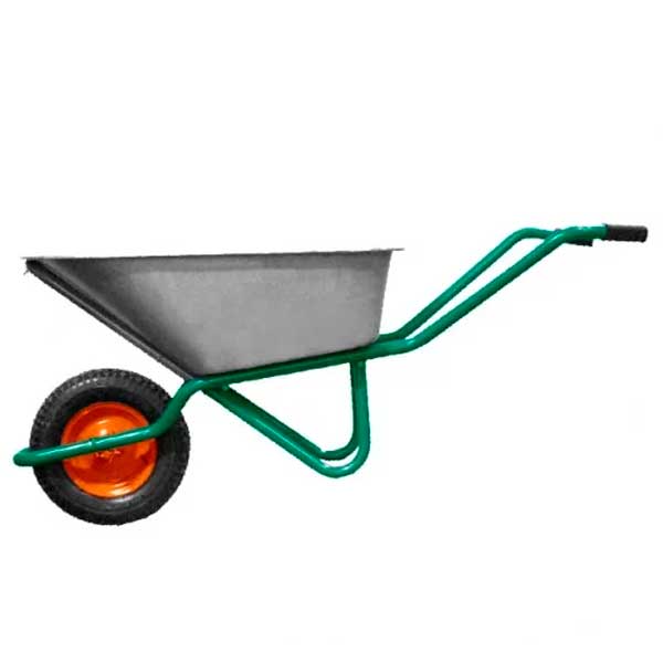 Тачка садово-строительная одноколесная 90 л 180 кг- nav