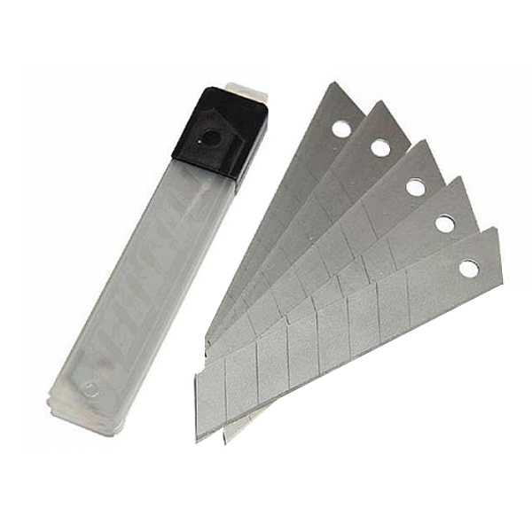 картинка Лезвия для ножа FIT 18 мм 10 шт магазин «СТД СКС» являющийся официальным дистрибьютором в России 