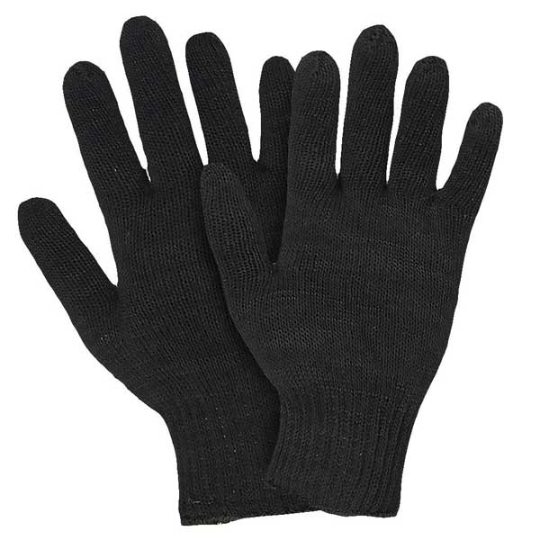 Перчатки х/б полушерсть двойная вязка