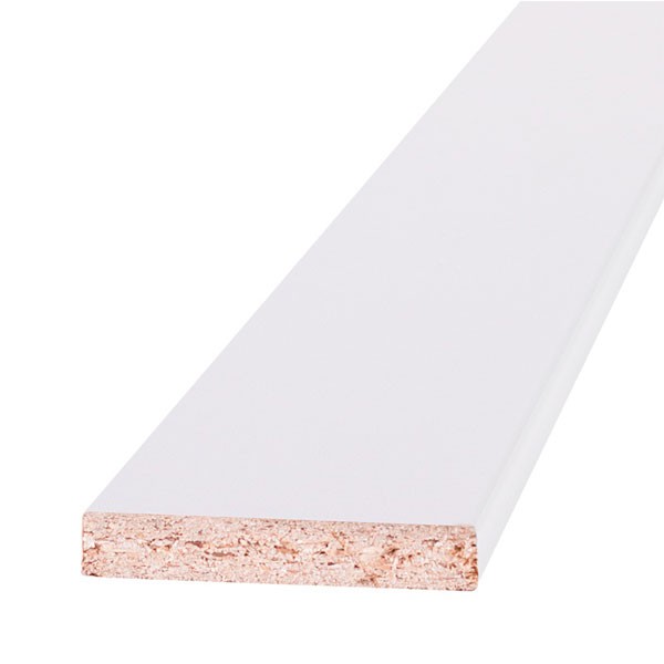 Наличник белый ламинированный 58х8х2200 мм- nav