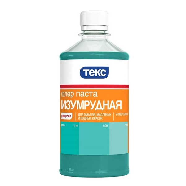 Колер паста Текс Универсал изумрудная №5 0.1 л- nav