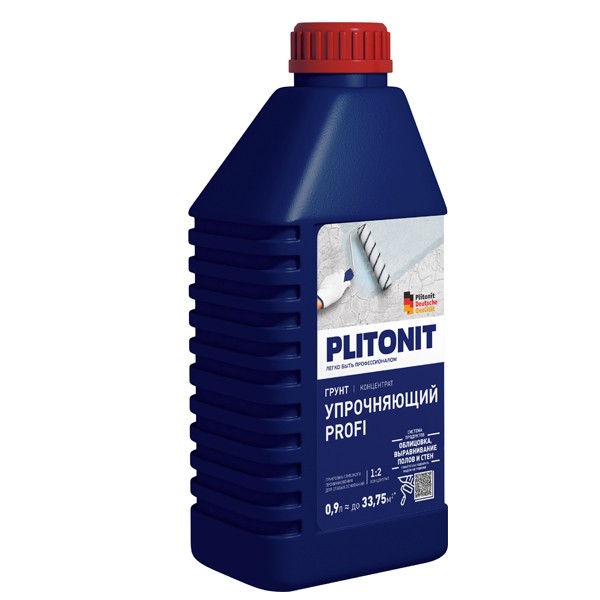 Грунт Plitonit Упрочняющий Profi 0.9 л концентрат 1:2- nav