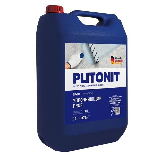 Грунт Plitonit Упрочняющий Profi 10 л концентрат 1:2- nav
