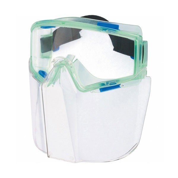 Маска защитная/очки Biber 96215, 2 в 1- nav