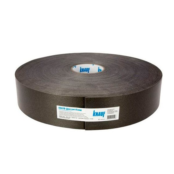 Лента уплотнительная Knauf Дихтунгсбанд 70х3 мм 30 м самоклеящаяся- nav