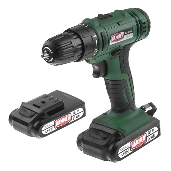 Дрель аккумуляторная HAMMER ACD18BS от