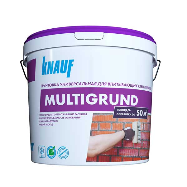 Грунт универсальный Кнауф Мультигрунд, 10 кг- nav