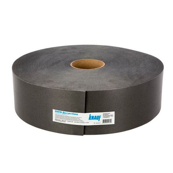 Лента уплотнительная Knauf Дихтунгсбанд 95х3 мм 30 м самоклеящаяся- nav