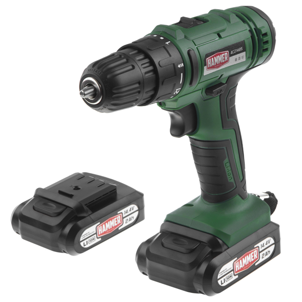 Дрель аккумуляторная HAMMER ACD14BS- nav