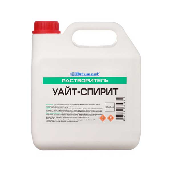 Уайт-спирит Bitumast 3 л- nav