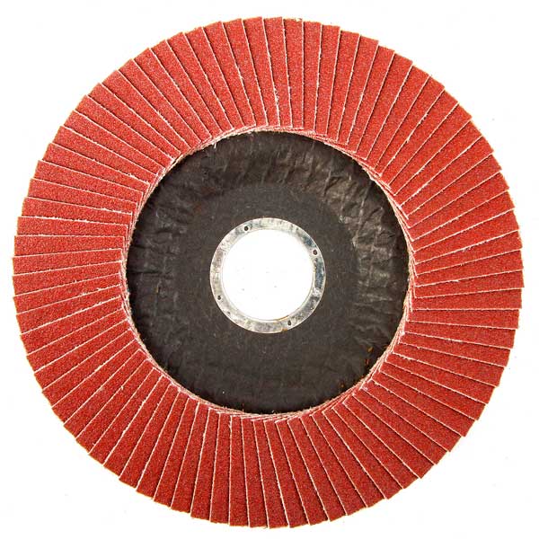 Круг лепестковый торцевой КЛТ 125х22 мм Р120- nav