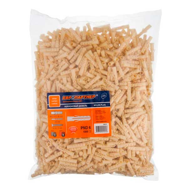 Дюбель нейлоновый PND-6 6x30 мм 5000 шт.- nav