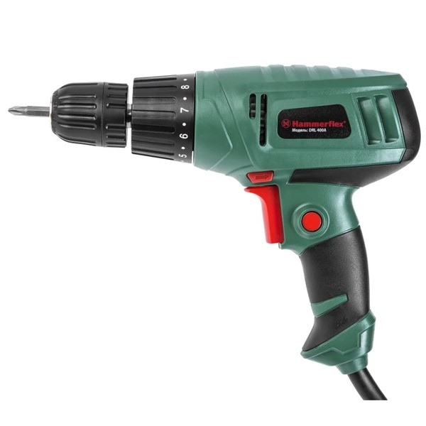 Дрель-шуруповерт Hammer DRL400A- nav
