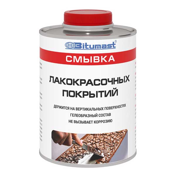 Смывка лакокрасочных покрытий Bitumast 0,75 кг- nav
