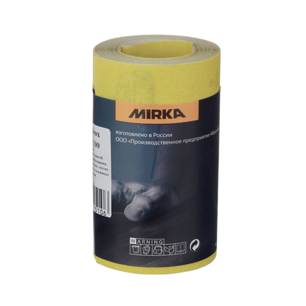 картинка Наждачная бумага Mirka Mirox 115 мм x 50 м Р100 магазин «СТД СКС» являющийся официальным дистрибьютором в России 