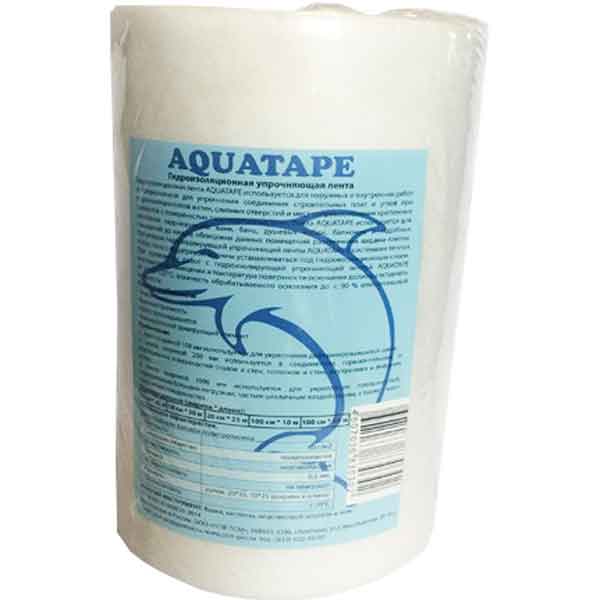Лента гидроизоляционная упрочняющая Aquatape 20 см х 25 м - nav