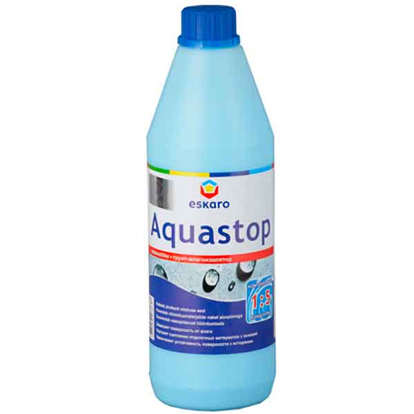 картинка Грунт-концентрат 1:5 Eskaro Aquastop 1 л магазин «СТД СКС» являющийся официальным дистрибьютором в России 