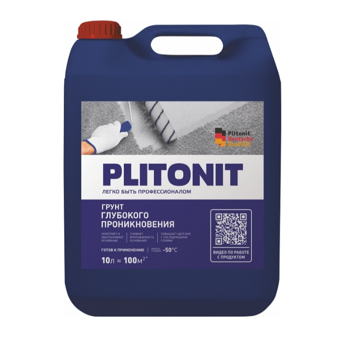 Грунт глубокого проникновения Plitonit (10 л)- nav