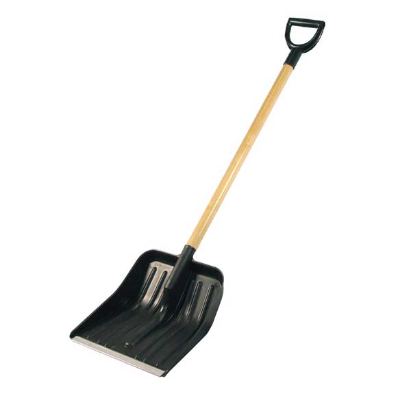 Лопата снегоуборочная Землеройка 370х420 мм- nav