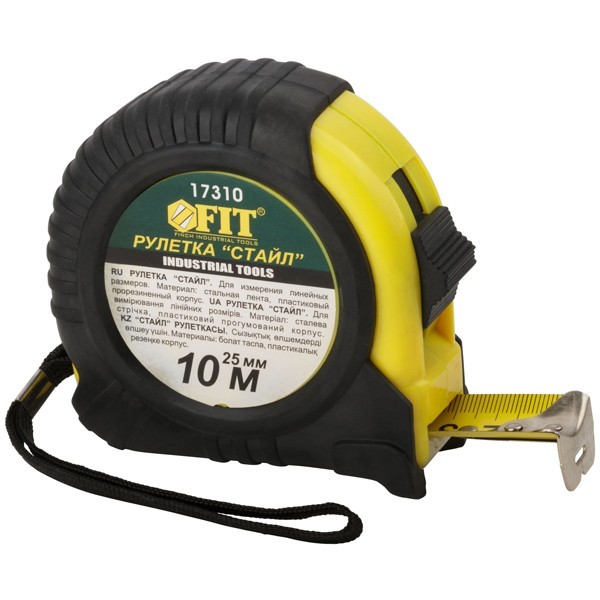 Рулетка FIT Стайл, 10 м- nav