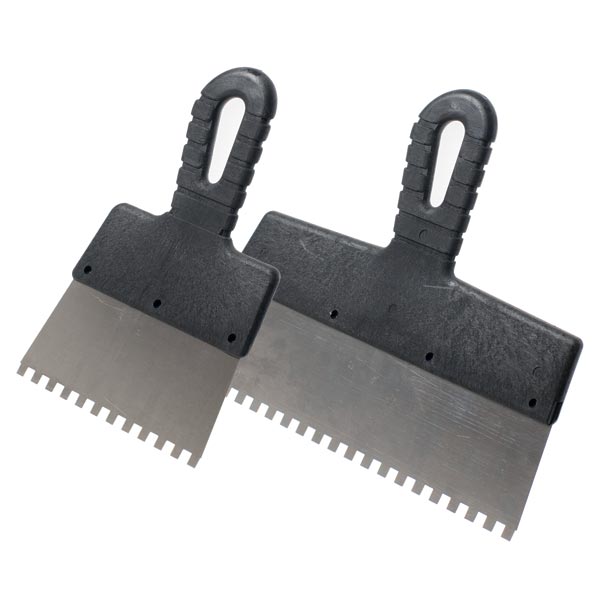 Шпатель зубчатый, 200 мм, 10х10 мм- nav