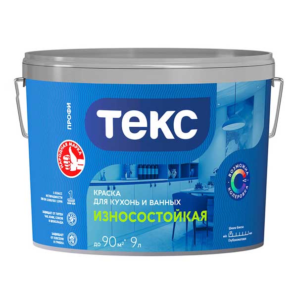 картинка Краска водно-дисперсионная Текс Профи